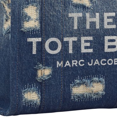 THE RIP AND REPAIR DENIM SMALL TOTE BAG